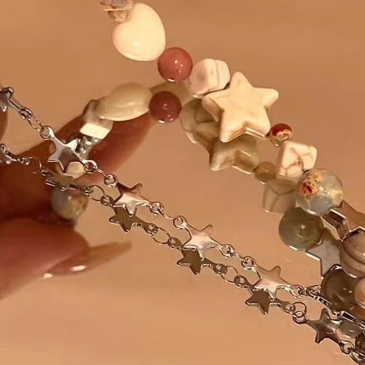 Aveuri - Women's Natural Stone Beaded For Light Luxury Bracelets