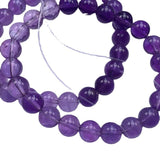 Aveuri - Natural Gradient Color Amethyst Transparent Jewelry Bracelets