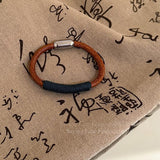 Aveuri - Women's Leather Hand Rope Couple Simple Fashionmonger Bracelets