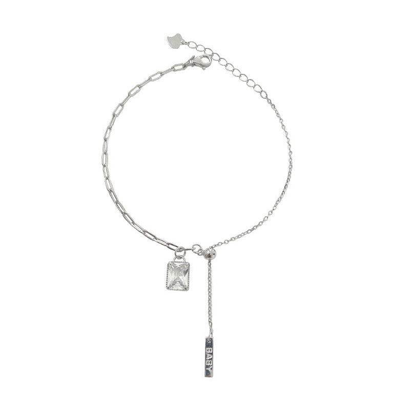 Aveuri - Square Diamond Tassel Adjustable Exquisite Fashion Bracelets