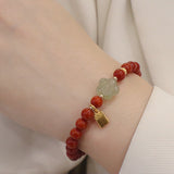 Aveuri - Red Agate Jade Temperament Wild Life Bracelets