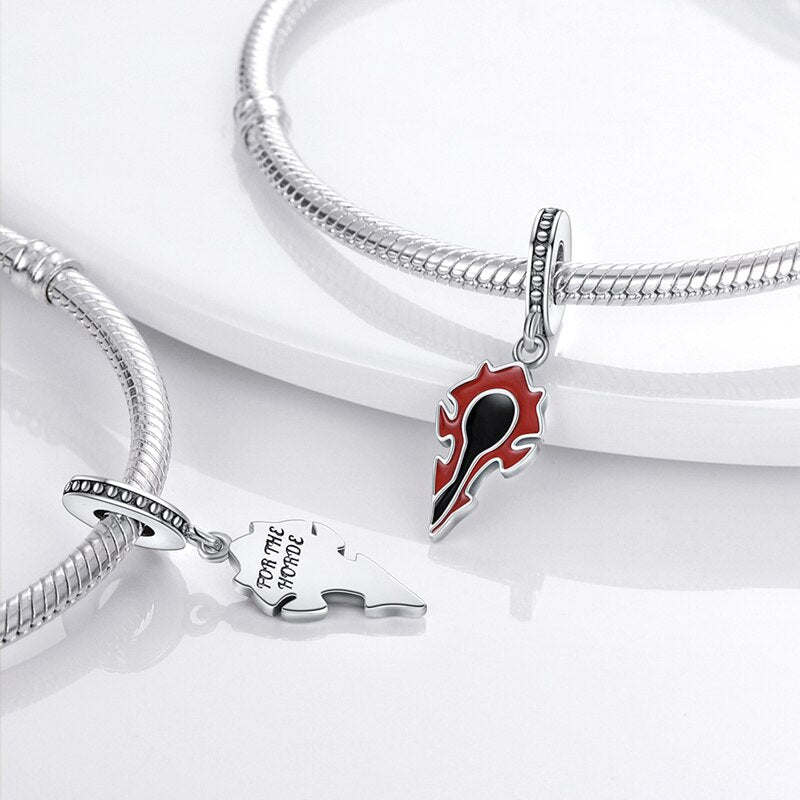 Fits Original Pandora Bracelets 925 Sterling Silver Flame Token Modeling Charms Women 925 Silver Pendant Diy Jewelry 2023 New