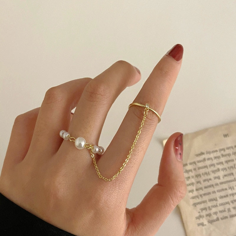 LATS Punk Gold Round Hollow Geometric Rings Set for Women Girls Fashion Cross Twist Open Joint Ring 2023 Female Jewelry Gift