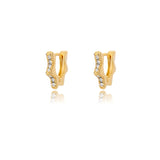Aveuri Geometric Star Earrings For Women Girl Stainless Steel Star Hoop Earring Jewelry Gift Charm Hypoallergenic Accessories Brincos