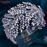 YouLaPan HP312 Bridal Headband Luxury Rhinestone Headwear Bride Tiaras Crowns Wedding Hair Accessories Jewelry Pageant Headdress