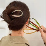 Aveuri Vintage U-shaped Hairpins For Girls Women Hair Accessories Elegant Acetate Hairstyle Hair Sticks Fashion Diy Hair Clips Headwear