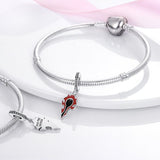 Fits Original Pandora Bracelets 925 Sterling Silver Flame Token Modeling Charms Women 925 Silver Pendant Diy Jewelry 2023 New