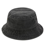 Aveuri New Unisex Cotton Bucket Hats Women Summer Sunscreen Panama Hat Men Pure Color Sunbonnet Visors Outdoor Fisherman Hat Beach Cap