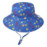 Aveuri Summer Baby Sun Hat For Girls And Boys Outdoor Neck Ear Cover Anti UV Kids Breathable Beach Caps Bucket Cap Children's 0-8 Years