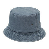 Aveuri New Unisex Cotton Bucket Hats Women Summer Sunscreen Panama Hat Men Pure Color Sunbonnet Visors Outdoor Fisherman Hat Beach Cap
