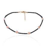 Aveuri Kpop Flower Anklet Bracelet Women 2023 Fashion Colorful Seed Beads Chain Charm Bracelet On The Leg Boho Jewelry