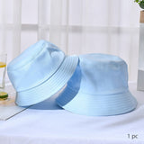 2023 New Black White Bucket Hat Women Sun Hats for Kids Hip Hop Outdoor Trip Caps Men Beach Sun Protect Fishing Unisex Bonnet