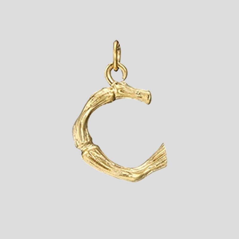 Aveuri Charms Necklace Stainless Steel Gold Color Pendant Letter Necklace Women Chain Necklaces Women Best Friend Necklace Jewelry