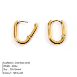 Aveuri Vintage Gold Color Small Circle Hoop Earrings For Women Geometric Handmade Earrings Bride Girl Party Wedding Jewelry Gift
