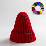 Aveuri Unisex Hat Cotton Blends Solid Warm Soft HIP HOP Knitted Hats Men Winter Caps Women's Skullies Beanies For Girl  Шляпа