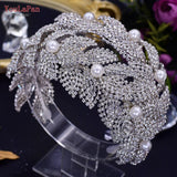 Aveuri HP403 Bridal Headbands With Rhinestones Luxurious Crowns And Tiaras Wedding Hair Jewelry Headpiece Hair Accessories