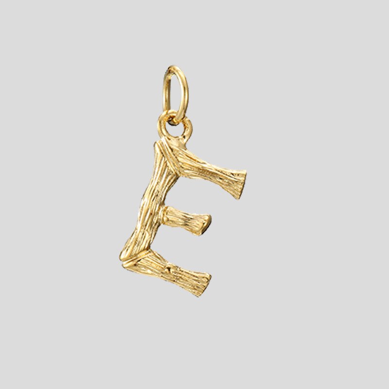 Aveuri Charms Necklace Stainless Steel Gold Color Pendant Letter Necklace Women Chain Necklaces Women Best Friend Necklace Jewelry