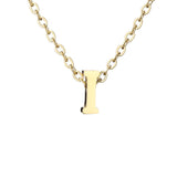 Fashion A-Z Initial Letter Pendant Necklace Women Luxury Gold Color Link Chain Necklace For Women Jewelry Gift
