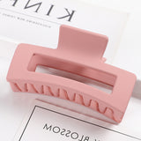 Aveuri Back to school Summer Candy Color Claw Clip Women Girls Hair Clip Plastic Hair Claws Hair Clamps Hairpins Barrette Crab Hair Accessories Gifts