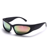 Aveuri Steampunk Sunglasses Women Mirror Sports Sun Glasses Men UV400 Punk Goggle Shades Colorful Fashion Eyewear Gafas De Sol