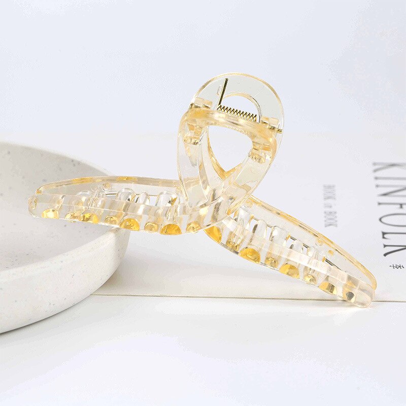 2023 New Claw Clip for Women Solid Color Acrylic Hair Clips High Quality Hair Clamps Crab Hairpin Barrette Hair Accessories Gift