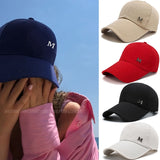 Aveuri New Cotton Baseball Cap Women Casual Visor Snapback Cap Summer Spring Adjustable Unisex Solid Sun Hats Outdoor Hip Hop Caps 2022