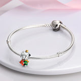 Fits Original Pandach Bracelet Necklace Silver Color The Little Frog Prince Charms Beads Silver Color Beads Women Jewelry