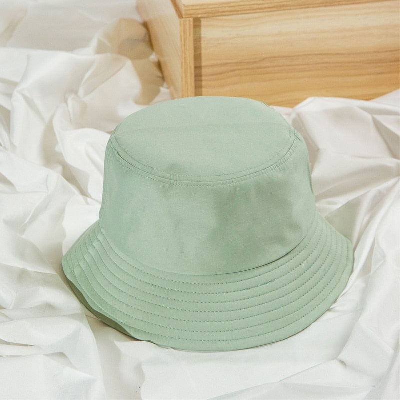 2023 New Black White Bucket Hat Women Sun Hats for Kids Hip Hop Outdoor Trip Caps Men Beach Sun Protect Fishing Unisex Bonnet