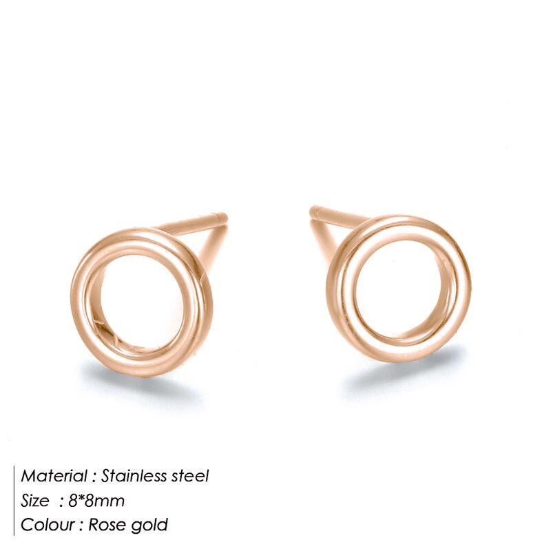 Aveuri 316L Stainless Steel Gold Color Vintage Earrings Stud Unusual Earrings Jewelry Wholesale Dropshipping No Allergy Do Not Fade2024