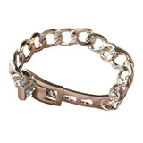 Aveuri 2023 Vintage Geometric Belt Buckle Metal Bracelet For Women Girl Hip Hop Punk Cool Gifts Bracelet Trendy Charm Accessories Jewelry