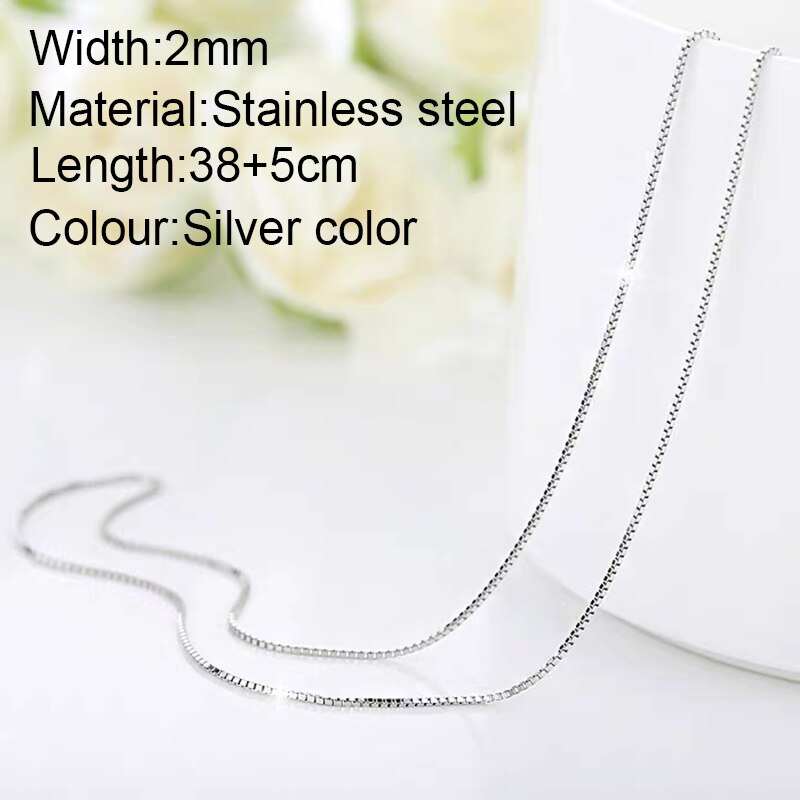 Aveuri Water Wave Chain Stainless Steel Gold Color Chain Necklace For Women Long Chain Choker Clavicle Necklace Do Not Fade Jewelry