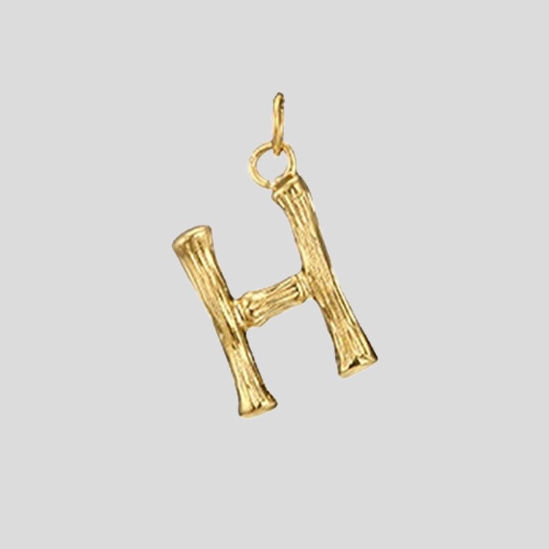 Aveuri Charms Necklace Stainless Steel Gold Color Pendant Letter Necklace Women Chain Necklaces Women Best Friend Necklace Jewelry
