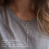Aveuri Hot Fashion Casual Chocker Necklace Personality Infinity Cross Pendant Gold Color Choker Chains Necklaces On Neck Women Jewelry